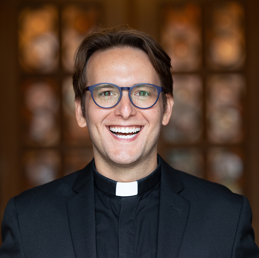 Br. Bobby Nichols in clerics